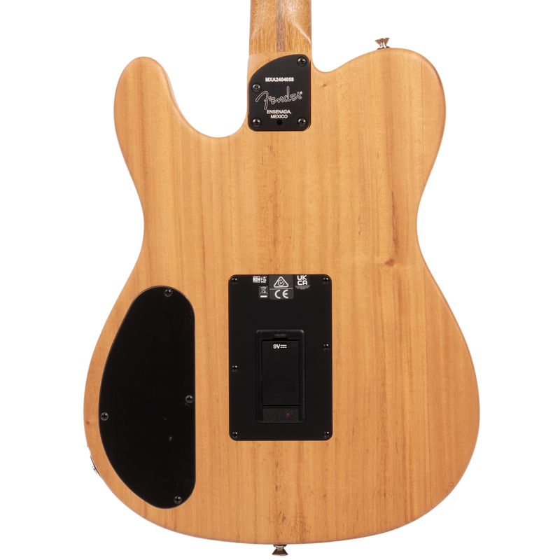 Fender Finneas Acoustasonic Telecaster Acoustic-Electric Guitar, Cappuccino Fade