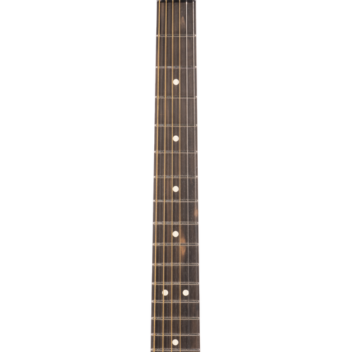 Fender American Acoustasonic Jazzmaster Acoustic Guitar All-Mahogany, Ebony, Bourbon Burst