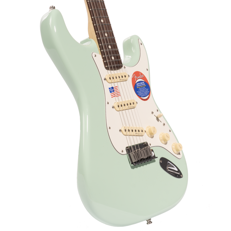 Fender Jeff Beck Stratocaster, Rosewood Fingerboard , Surf Green