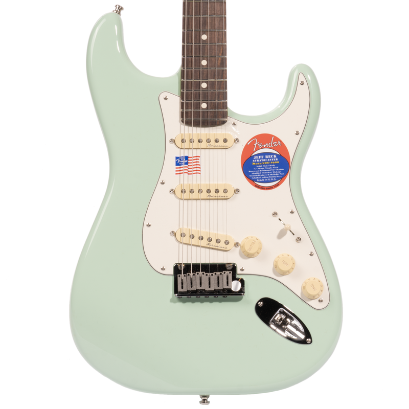 Fender Jeff Beck Stratocaster, Rosewood Fingerboard , Surf Green