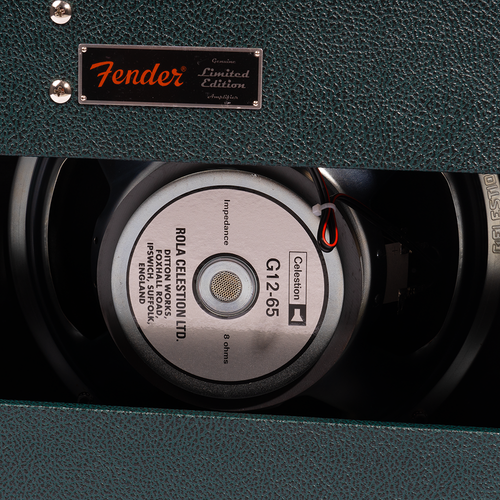 Fender '65 Princeton Reverb 1x12 Combo Amplifier, Brit Green