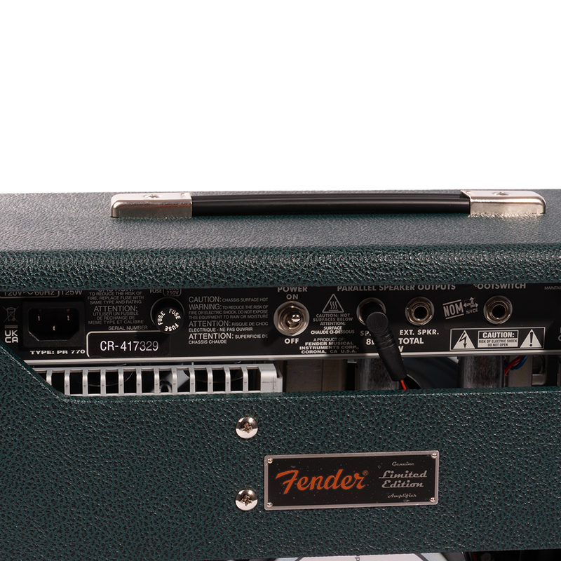 Fender '65 Princeton Reverb 1x12 Combo Amplifier, Brit Green