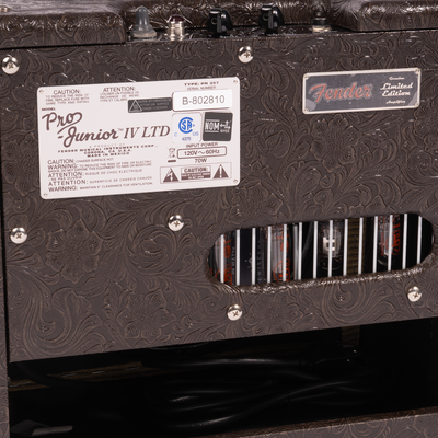 Fender Limited Edition Pro Junior IV Combo Amplifier, Western Vinyl, Cannabis Rex Speaker, 120W