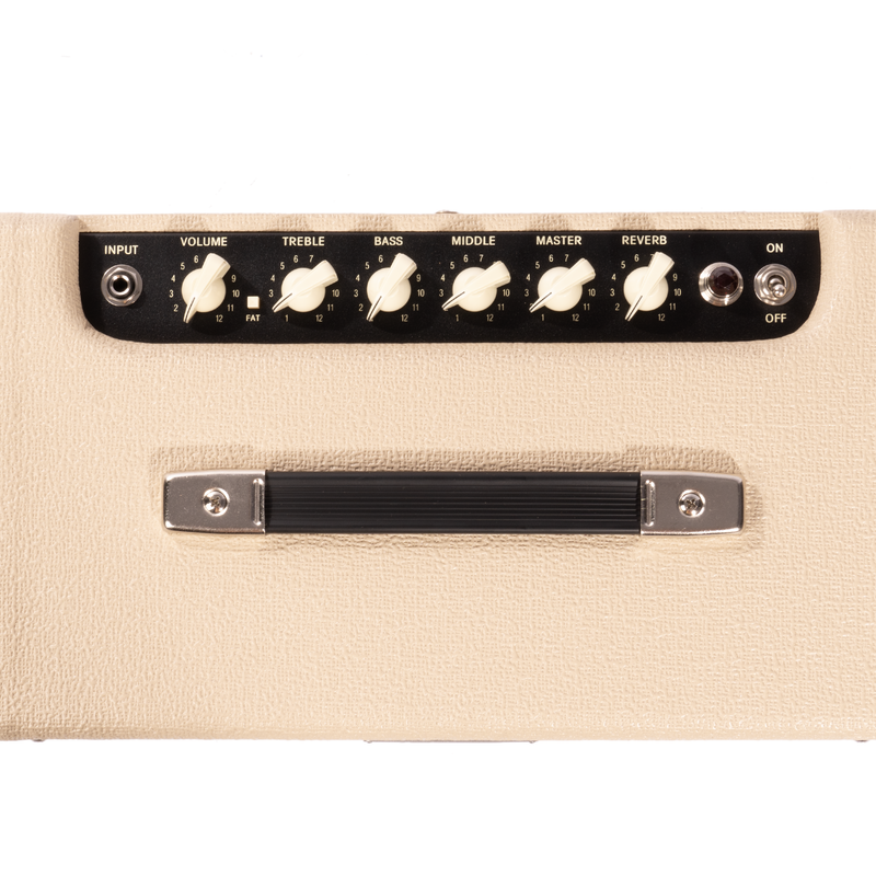 Fender Blues Junior IV 1x12 Combo Amplifier, Blonde Nubtex