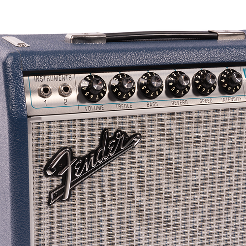 Fender '68 Custom Vibro Champ Reverb 1x10 Combo Amplifier, Navy
