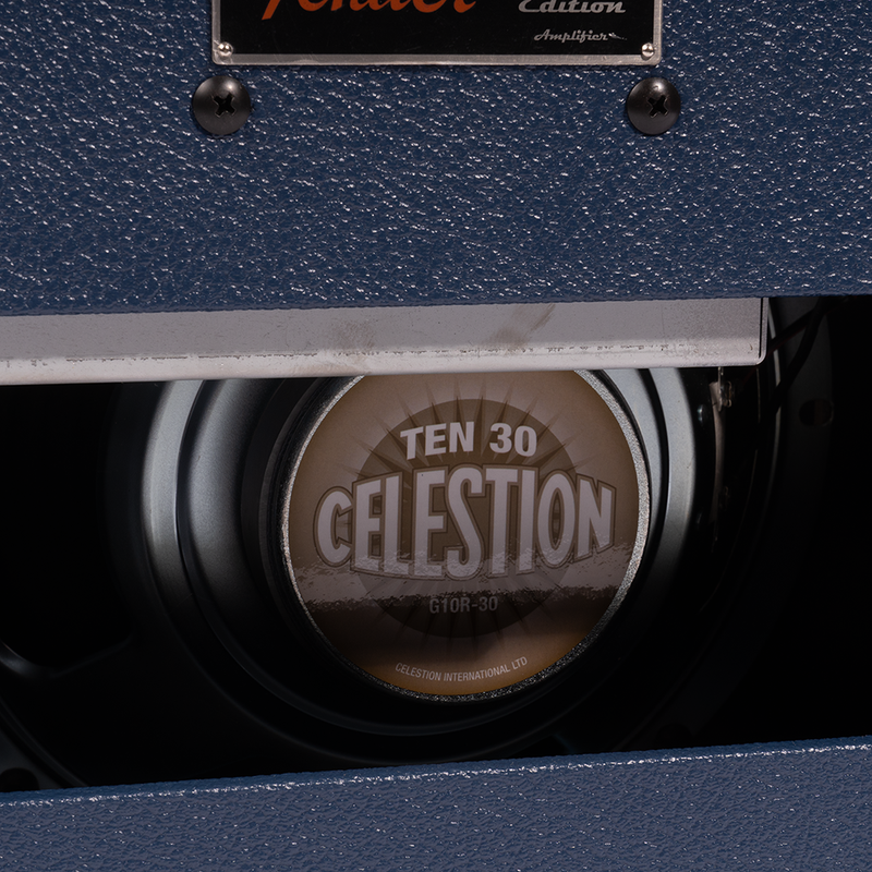 Fender '68 Custom Vibro Champ Reverb 1x10 Combo Amplifier, Navy
