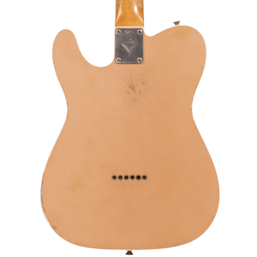 Fender Custom Shop '60s Telecaster Custom Relic Electric Guitar, Shell Pink, Masterbuilt by Paul Waller
