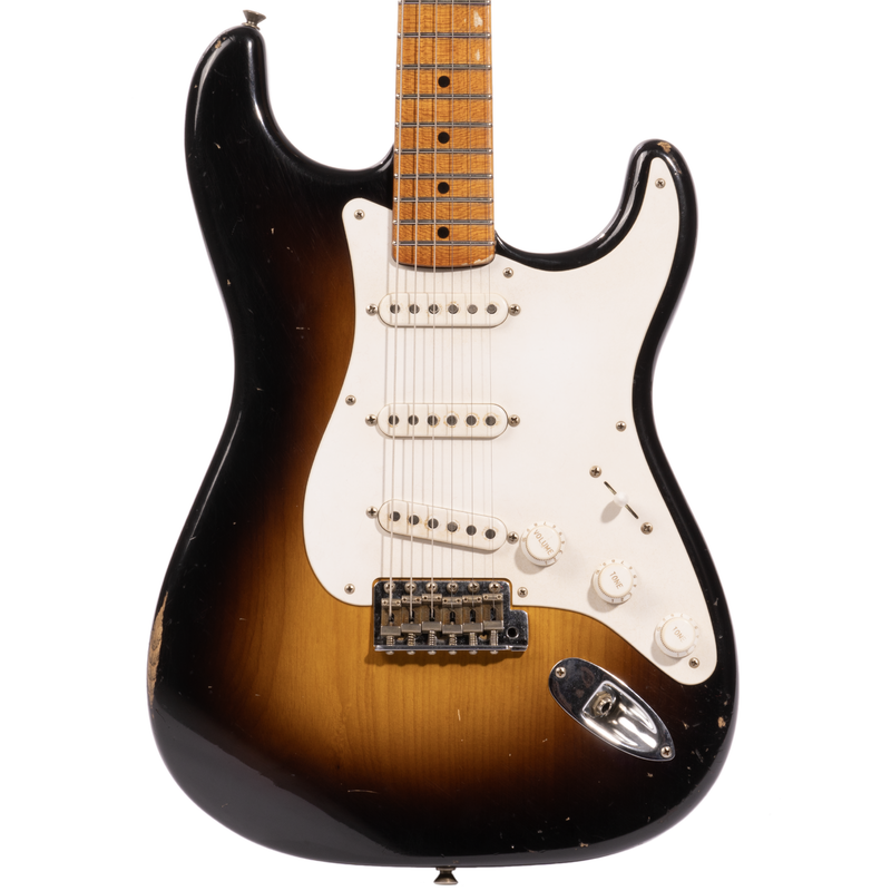 Fender Custom Shop Limited '54 Stratocaster Relic, Levi Perry Masterbuilt, Wide-Fade 2-color Sunburst
