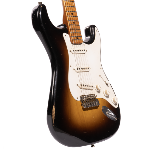 Fender Custom Shop Limited '54 Stratocaster Relic, Levi Perry Masterbuilt, Wide-Fade 2-color Sunburst