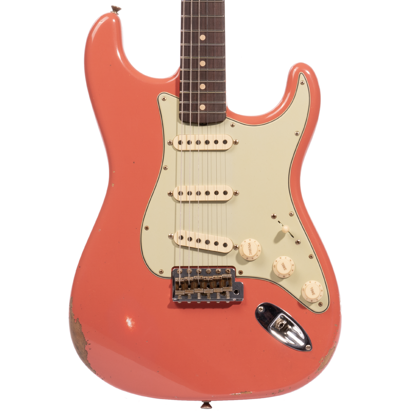 Fender Custom Shop '60 Stratocaster, Relic Faded Tahitian Coral Fender Custom Shop '60 Stratocaster, Relic Faded Tahitian Coral
