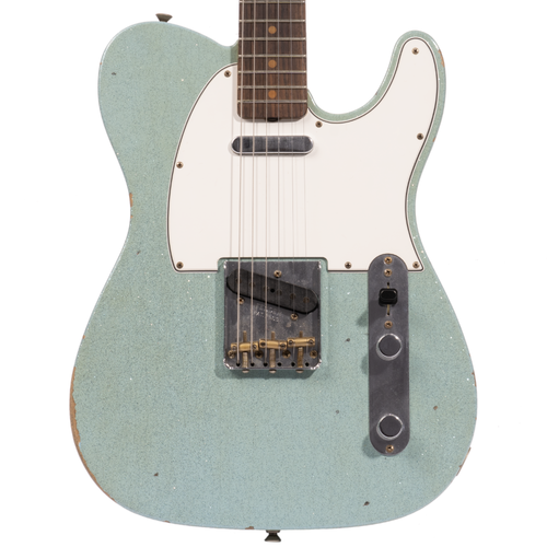 Fender Custom Shop Limited Edition '61 Telecaster Relic, Aged Daphne Blue Sparkle
