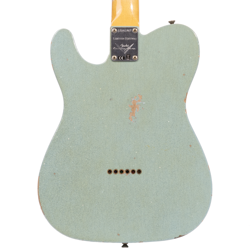 Fender Custom Shop Limited Edition '61 Telecaster Relic, Aged Daphne Blue Sparkle
