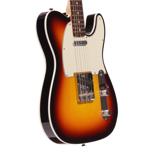 Fender Custom Shop '63 Telecaster Custom NOS Electric Guitar, 3-Color Sunburst