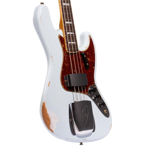 Fender Custom Shop '64 Jazz Bass Relic, Sonic Blue with