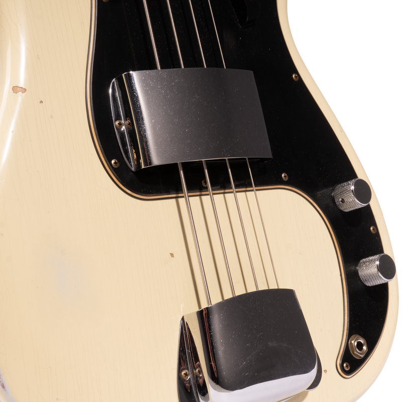 Fender Custom Shop '65 Precision Bass Relic, Rosewood Fingerboard, Vintage White