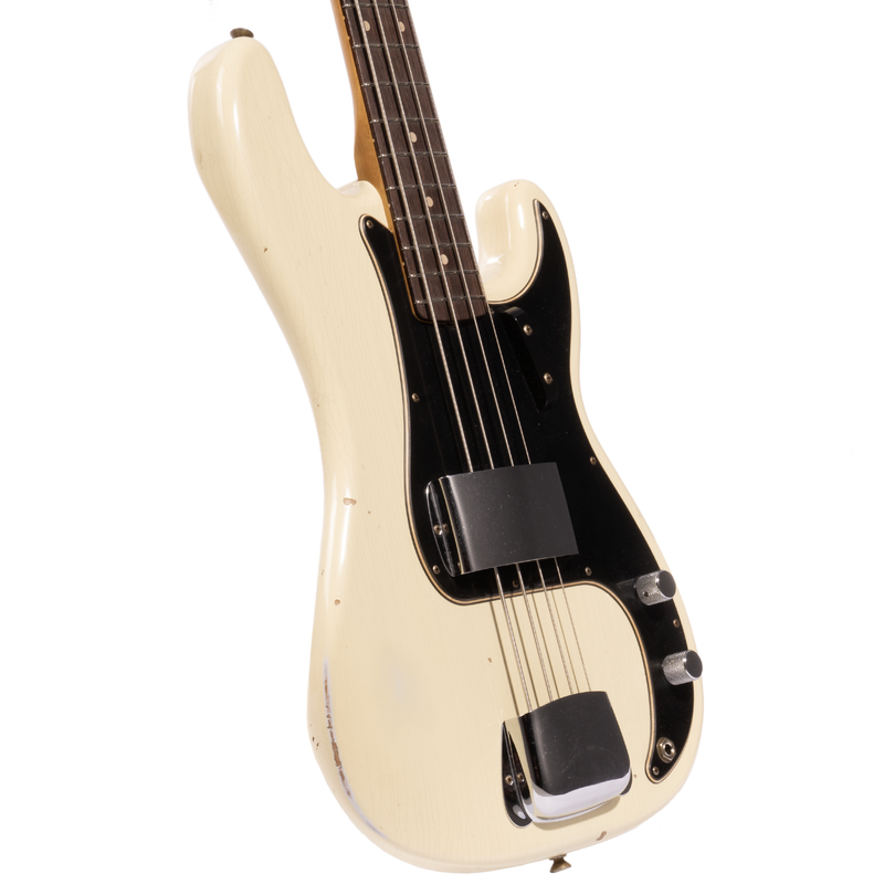 Fender Custom Shop '65 Precision Bass Relic, Rosewood Fingerboard, Vintage White