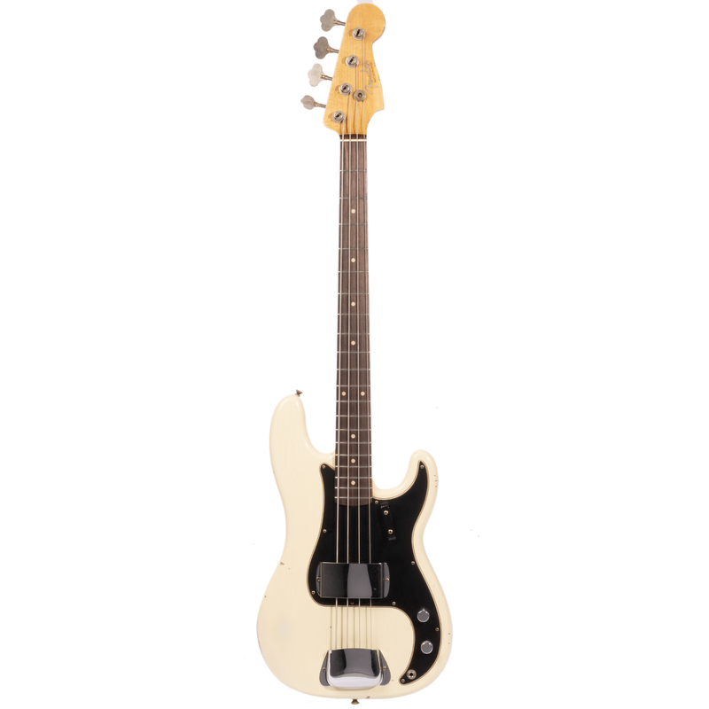 Fender Custom Shop '65 Precision Bass Relic, Rosewood Fingerboard, Vintage White