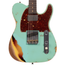 Fender Custom Shop '60 Telecaster, Rosewood Fingerboard, Heavy Relic Aged Sea Foam Green Over 3-Color Sunburst