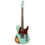 Fender Custom Shop '60 Telecaster, Rosewood Fingerboard, Heavy Relic Aged Sea Foam Green Over 3-Color Sunburst