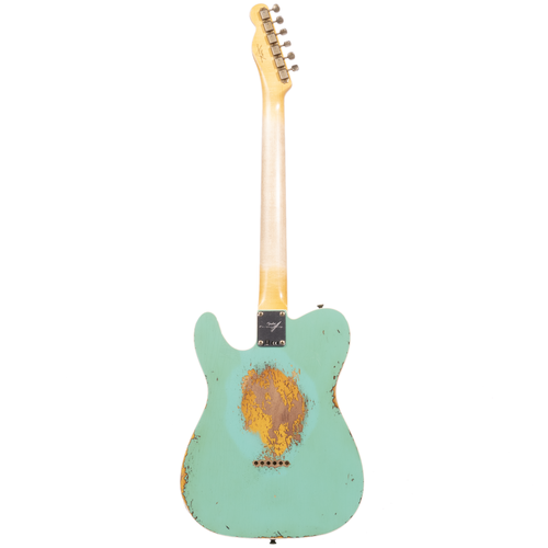 Fender Custom Shop '60 Telecaster, Rosewood Fingerboard, Heavy Relic Aged Sea Foam Green Over 3-Color Sunburst