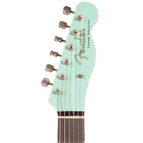 Fender Custom Shop '60 Telecaster, Rosewood Fingerboard, Heavy Relic Aged Sea Foam Green Over 3-Color Sunburst