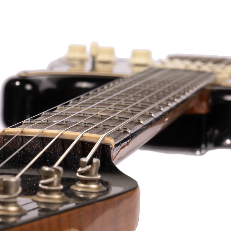 Fender Custom Shop Dual Mag II Stratocaster Journeyman, Aged Black w/Matching Headcap