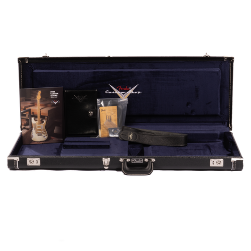 Fender Custom Shop Dual Mag II Stratocaster Journeyman, Aged Black w/Matching Headcap