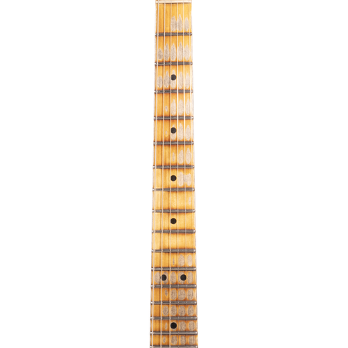 Fender Custom Shop '69 Stratocaster Heavy Relic Electric Guitar, Aged Black