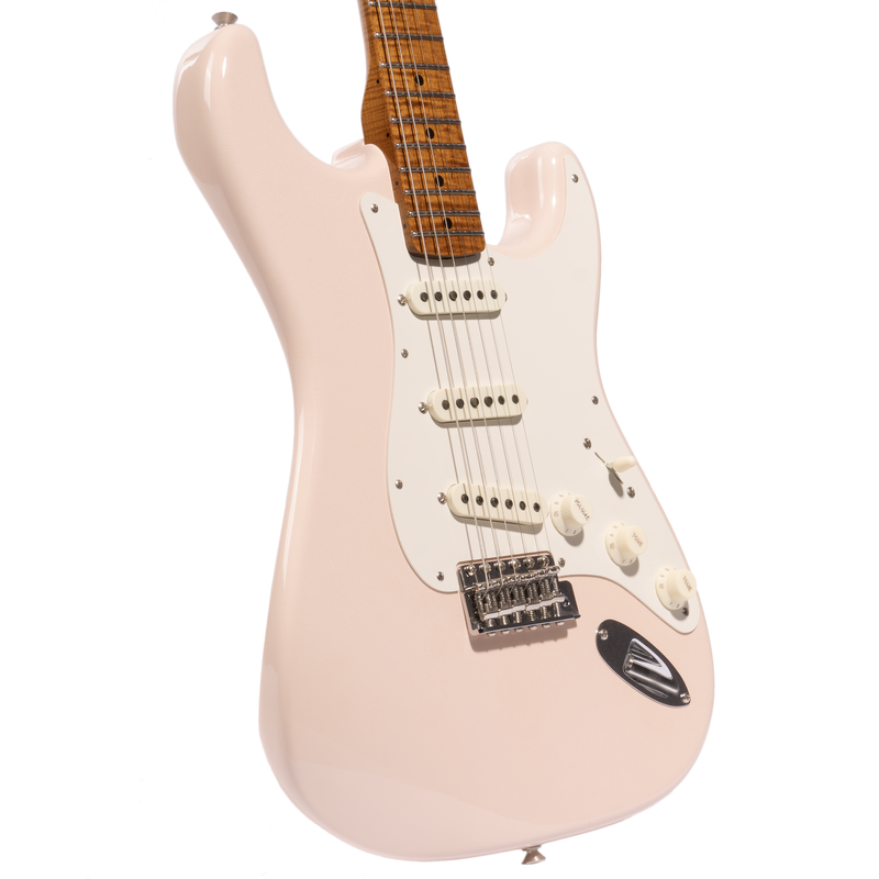 Fender Custom Shop '50s Stratocaster, Roasted Alder Body, Closet Classic Faded Shell Pink