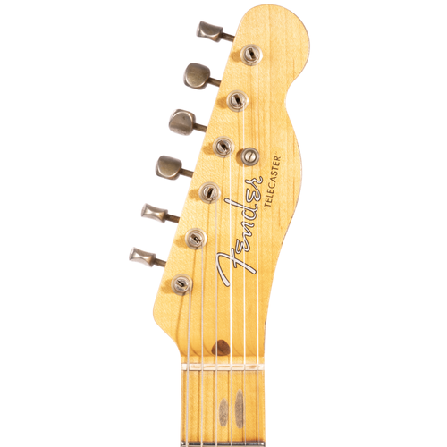 Fender Custom Shop 50's Telecaster, Reverse Control Plate, Relic Aged Tomatillo Green