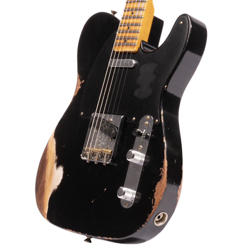 Fender Custom Shop '50s Double Esquire, Heavy Relic, Aged Black