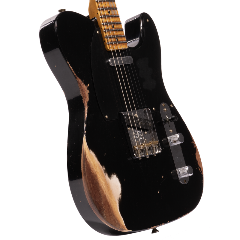 Fender Custom Shop '50s Double Esquire, Heavy Relic, Aged Black