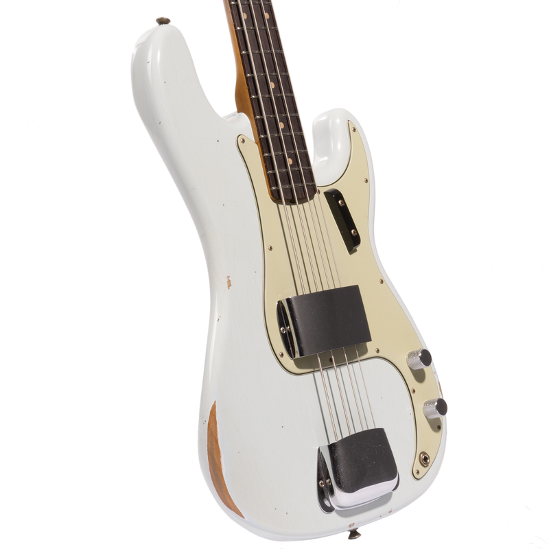 Fender Custom Shop '62 Precision Bass Relic, Rosewood Fingerboard, Super Faded Aged Sonic Blue