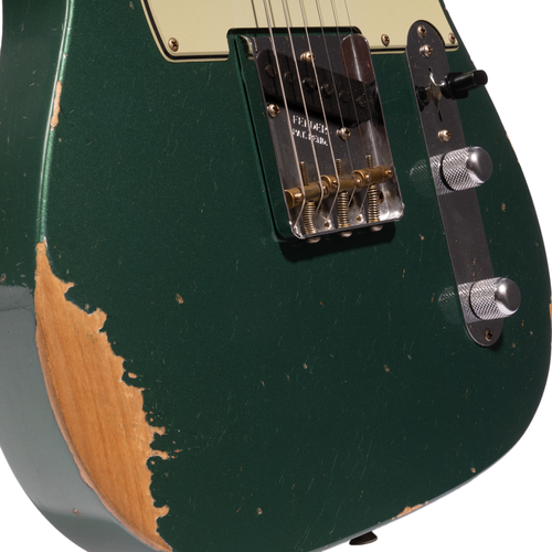 Fender Custom Shop '60 Telecaster Relic, Rosewood Fingerboard, Aged Sherwood Metallic