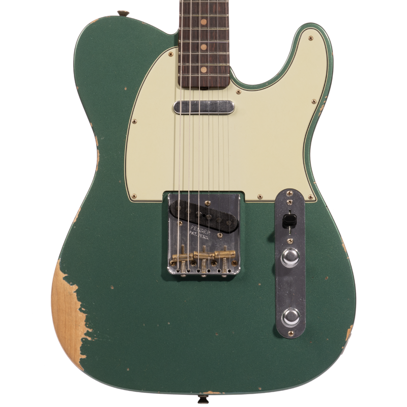 Fender Custom Shop '60 Telecaster Relic, Rosewood Fingerboard, Aged Sherwood Metallic