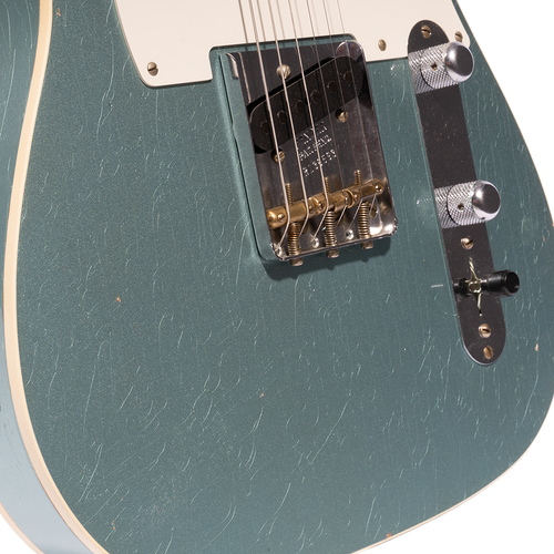 Fender Custom Shop '50s Telecaster Custom Journeyman, Faded Aged Teal Green Metallic