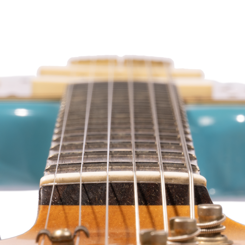 Fender Custom Shop '59 250k Jazzmaster Relic Electric Guitar, Aged Taos Turquoise