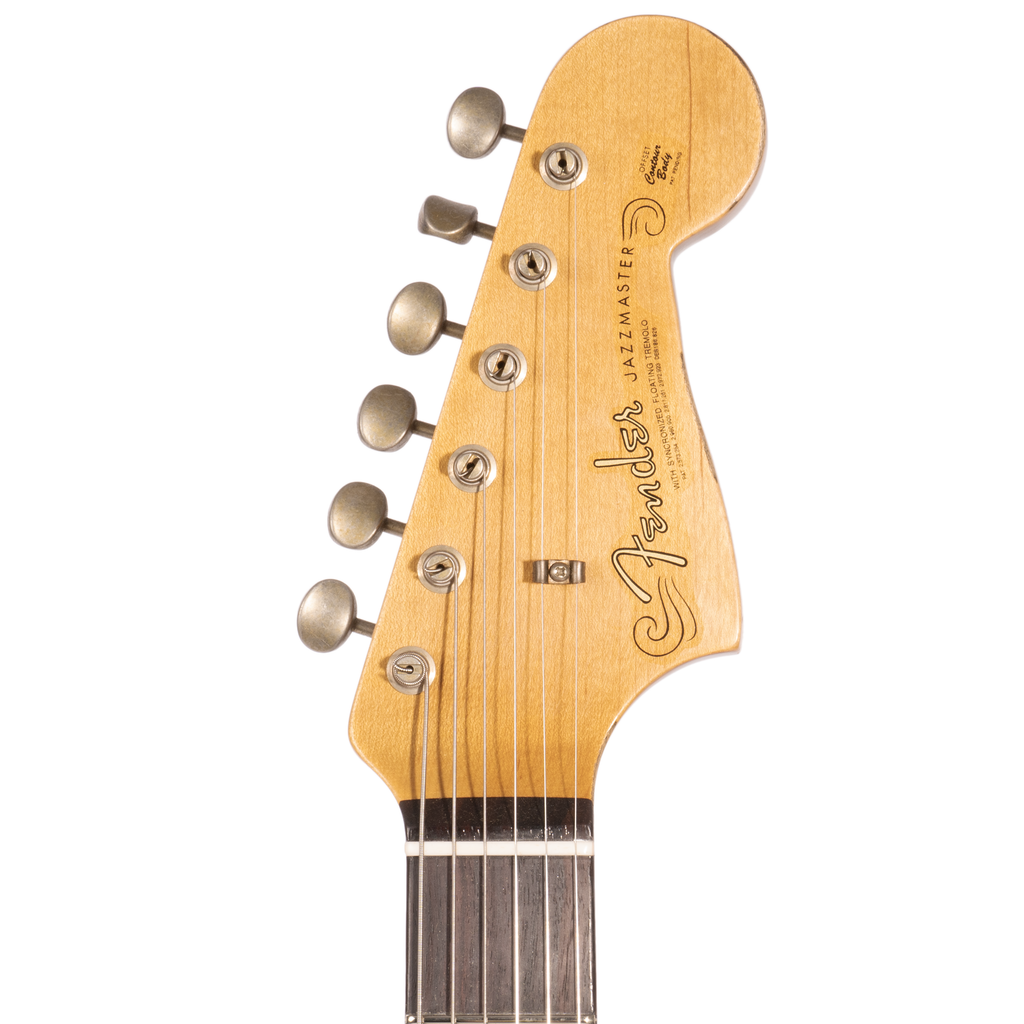 Fender Custom Shop '59 250k Jazzmaster Relic Electric Guitar, Aged Taos  Turquoise