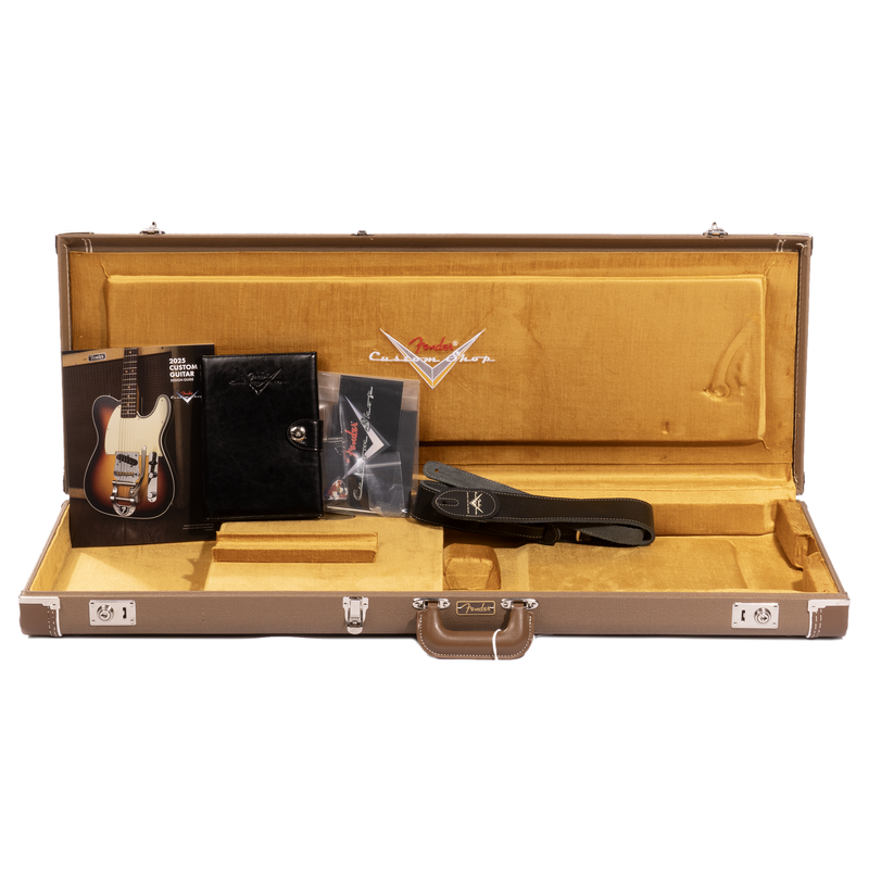 Fender Custom Shop CuNiFe Telecaster Custom Journeyman Relic Electric Guitar, Rosewood Fingerboard, Aged Firemist Silver