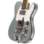 Fender Custom Shop CuNiFe Telecaster Custom Journeyman Relic Electric Guitar, Rosewood Fingerboard, Aged Firemist Silver