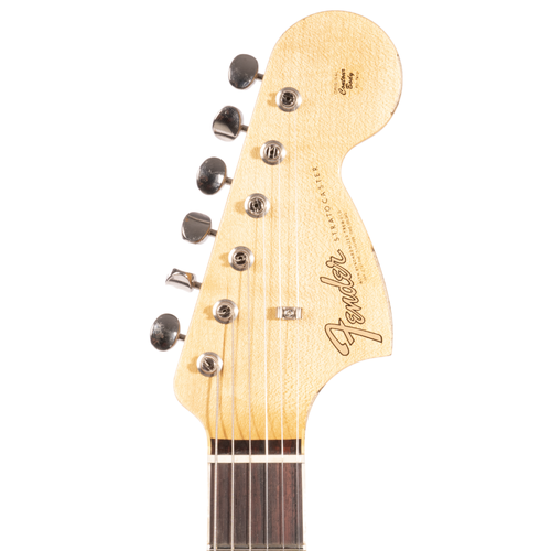 ギター VintageSpec.HardRelic Stratocaster Fender Custom Shop '67 Stratocaster Relic | Surf Green Stratocaster