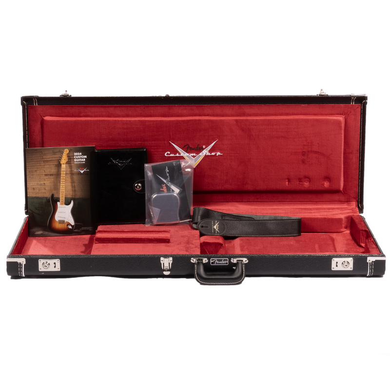 Fender Custom Shop '63 Telecaster Relic Electric Guitar, Aged Blue Ice Metallic