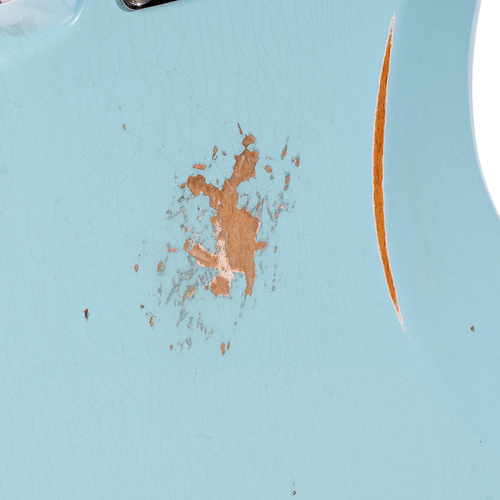 Fender Custom Shop '58 Precision Bass Relic, Maple Fingerboard, Aged Daphne Blue