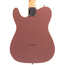Fender Custom Shop '60 Telecaster Custom P90 Journeyman Relic Electric Guitar, Aged Burgundy Mist Metallic