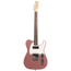 Fender Custom Shop '60 Telecaster Custom P90 Journeyman Relic Electric Guitar, Aged Burgundy Mist Metallic