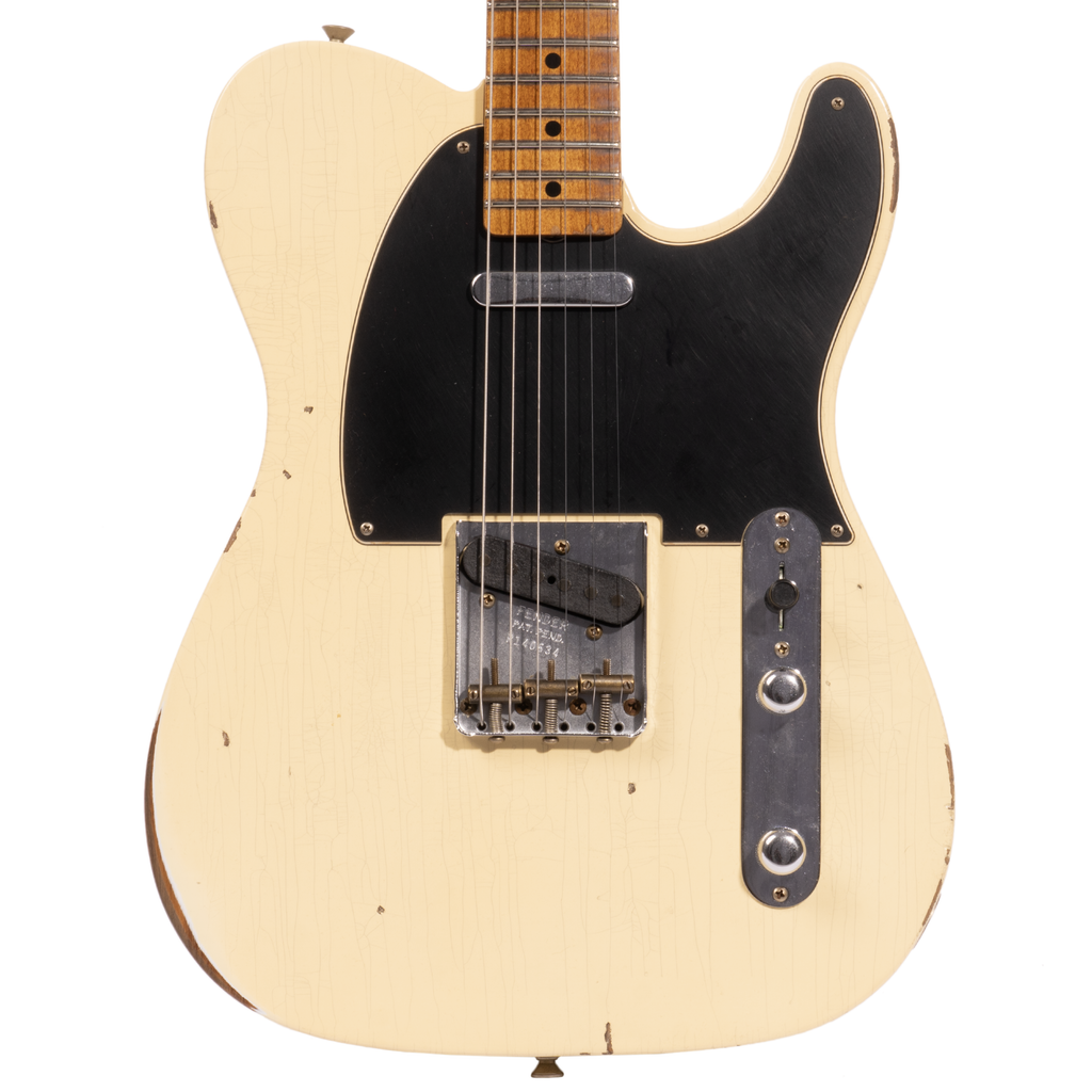 ギター Fender Custom Shop LTD Telecaster Relic Fender Custom Shop '52 Telecaster Relic Electric Guitar, Maple Fingerb