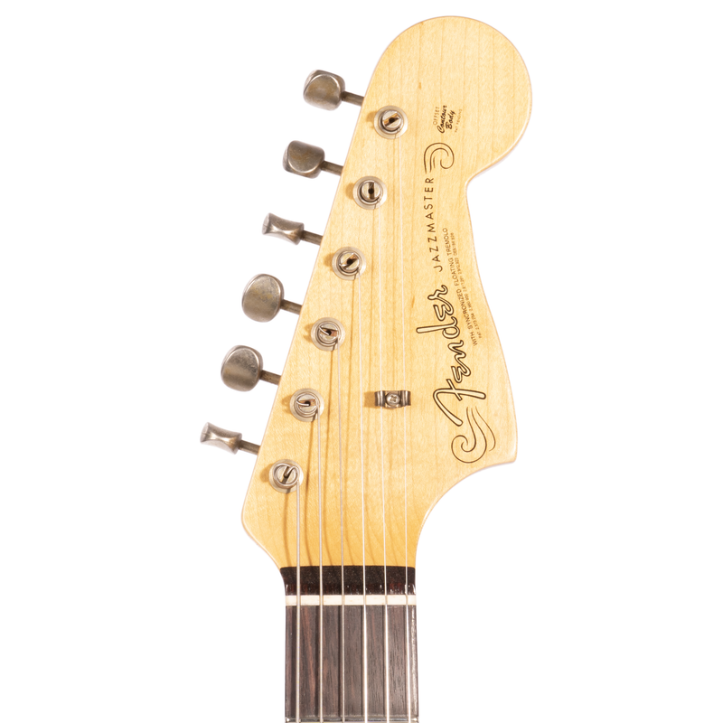 Fender Custom Shop '62 Jazzmaster Journeyman Relic Electric Guitar, Olympic White