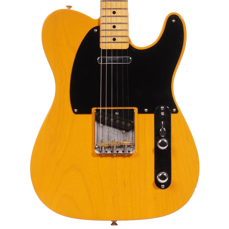 Fender Custom Shop '51 Nocaster Deluxe Closet Classic Electric Guitar, Aged Butterscotch Blonde
