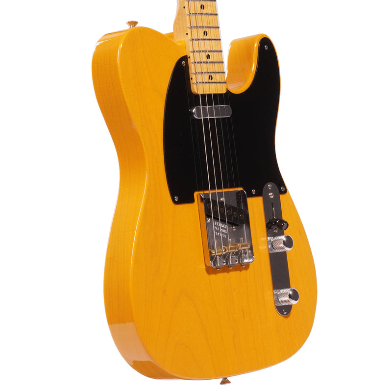Fender Custom Shop '51 Nocaster Deluxe Closet Classic Electric Guitar, Aged Butterscotch Blonde