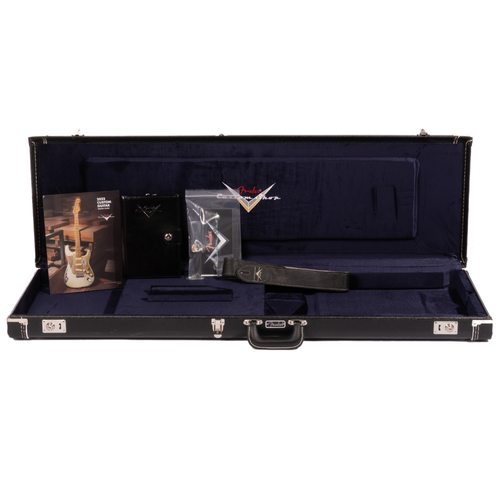 Fender Custom Shop ‘63 Precision Bass Guitar Journeyman Relic, Aged Olympic White